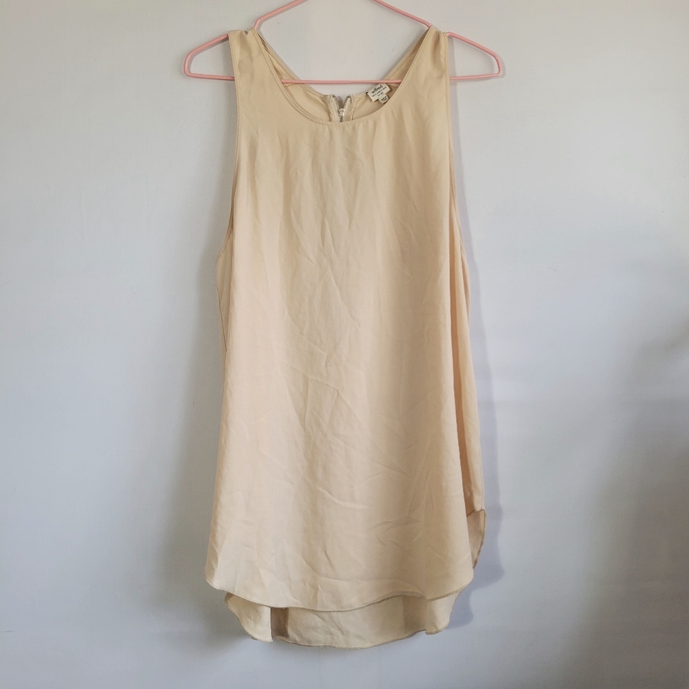 Wilfred Lrg Cream Sleeveless Blouse